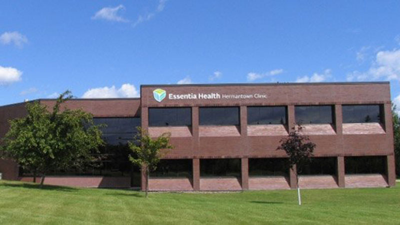 An exterior view of Essentia Health-Hermantown Pharmacy