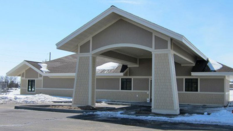 An exterior view of Essentia Health St. Mary's-Frazee Clinic