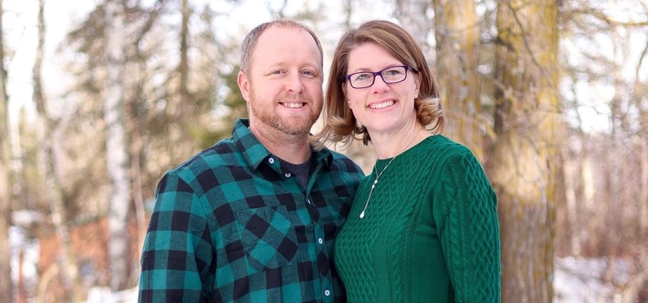 Heather Davis and husband Christian