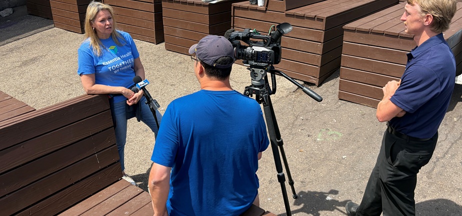 Tonya Loken interviews with Fox 21