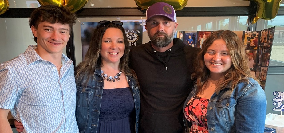 Missy Rock and family
