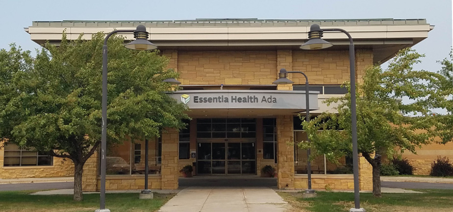 outside shot of Essentia Health-Ada