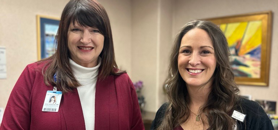 Jane Vortherms and Kelli Dietrich