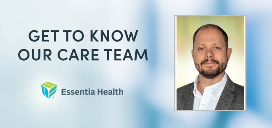 Essentia Health-Duluth Clinic welcomes psychotherapist Jeremy Perrett 