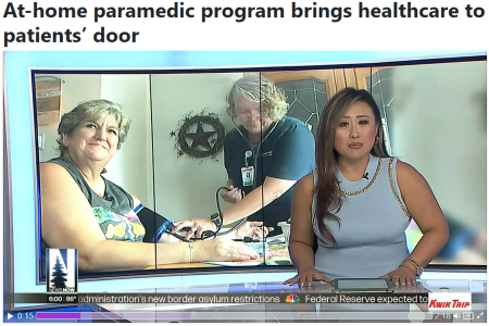 Northern News Now story on Essentia's community paramedics program