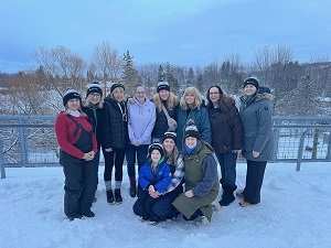 Essentia Health volunteers helped at the Lake Superior Zoo in Duluth